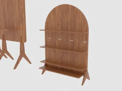 Retail Display Shelving Units 3D model