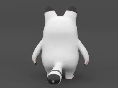 CAT CARTOON 3D MODEL 3D model