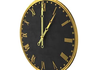 Clock 3D model buy