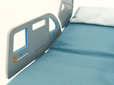 Medical Bed 3D model purchase