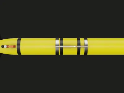 Unmanned Underwater Vehicle 3D model purchase