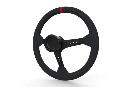 MOMO Steering Wheel 3D model
