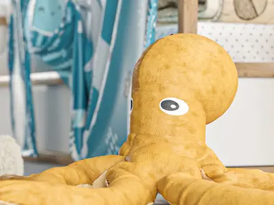 IKEA KURA Tent Bed 3D model