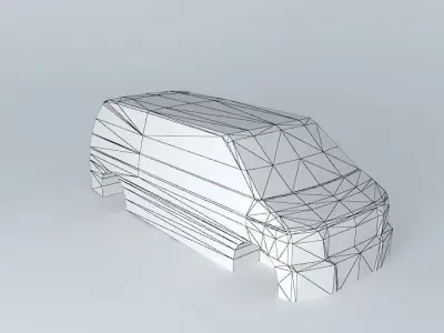Full-Sized MPV Template Free 3D model