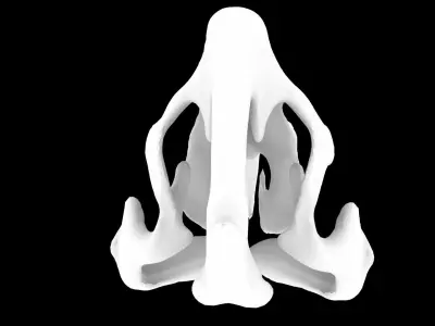 Fantasy Skull Free 3D model