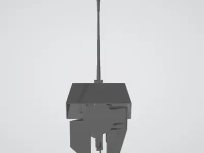 German Flak AA Gun 3D print model