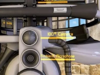 Survival AR Headset Free 3D model