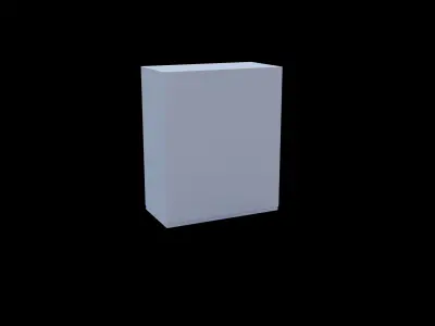 Small Wardrobe Free 3D model
