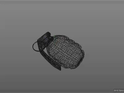 Grenade HP Free 3D model
