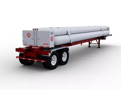 CMW 7 Tube Trailer 3D model