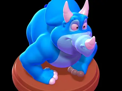 Woog - Were Back a Dinosaurs Story 3D print model