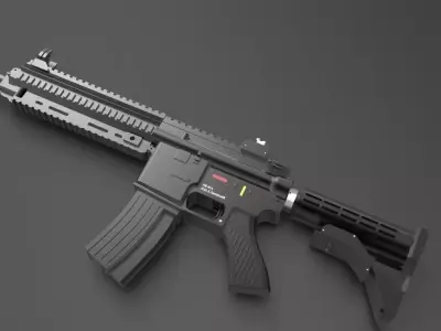 HECKLER KOCH 416 Free 3D model