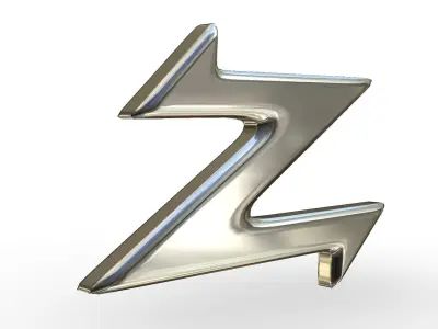 Zagato logo 3D model