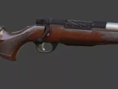 Weatherby Mark V 3D model