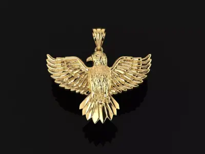 Hawk hunting 2D print model  3D model