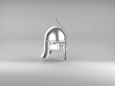 War helmet Free 3D model