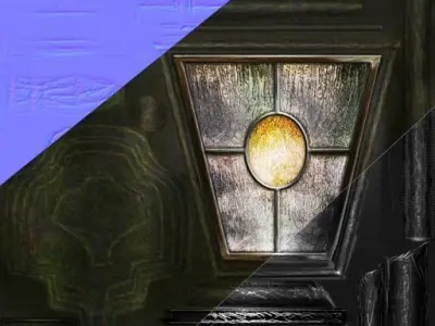 Street Lamp Gameready Free low-poly 3D model