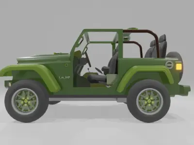 Jeep Wrangler 3D model