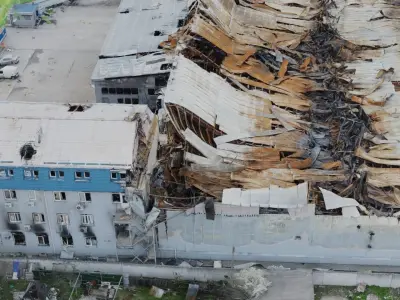 USCANS Ukraine Buildings set 6 Low-poly 3D model