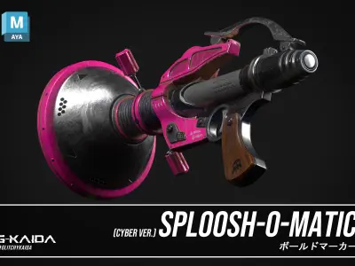 Prop - Weapon - Sploosh-o-Matic 3D model