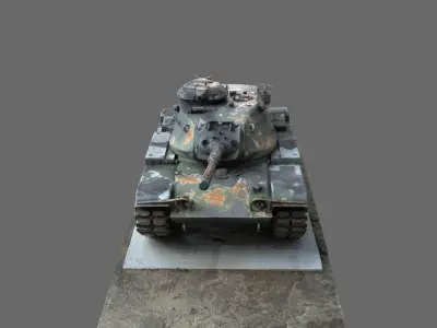 M60A1 Patton 3D model