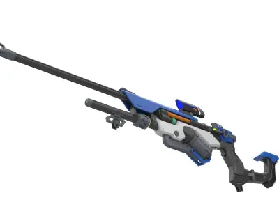 Ana Sniper Cannon 3 SKINS - Overwatch - STL and CAD - Commercial 3D print model
