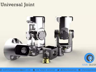 Universal Joint Free 3D model