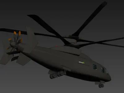 Sikorsky-Boeing SB-1 Defiant X 3D model