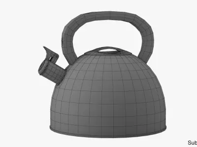 Teapot Free 3D model purchase