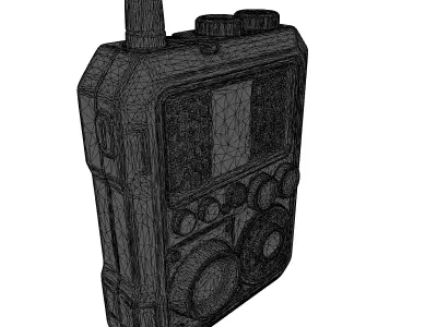 Military Tactical Portable Radio 3D model