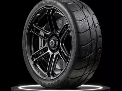 Nitto NT01 235 30 ZR19 87Y 3D model