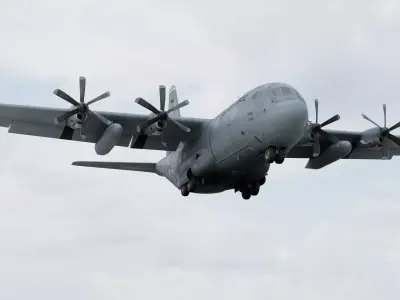 Lockheed Martin C-130 Hercules 3D model
