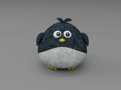 Bird Cartoon 3D model