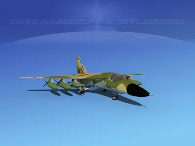 General Dynamics FB-111 Aardvark V07 3D model