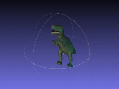 Tyrannosaurus rex toy Low-poly 3D model