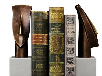  Bookends Collection 01 3D model