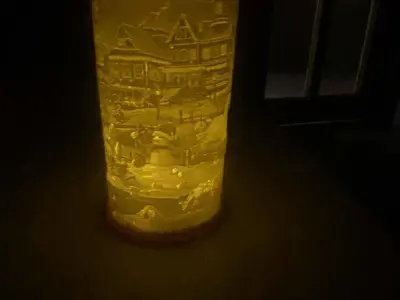 Christmas led tea light decoration bundle commercial use license 3D print model