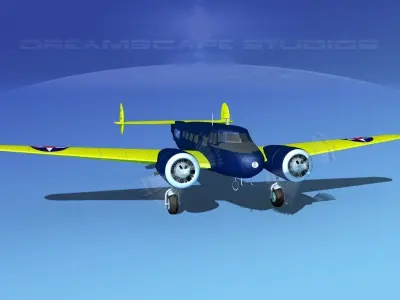 Lockheed JO US Navy 3D model