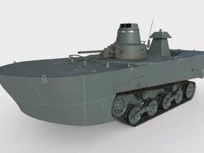 Type 2 Ka-Mi Pantons 3D model