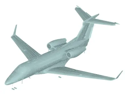 Embraer Phenom 300 3D model