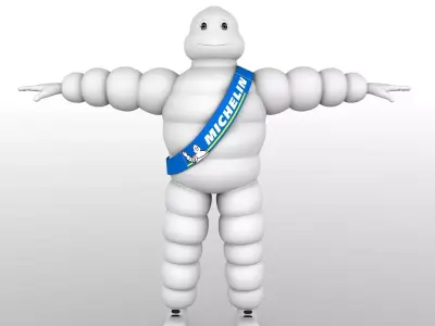 Michelin Mascot 3D model