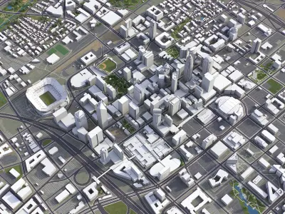 Charlotte Low-poly 3D model