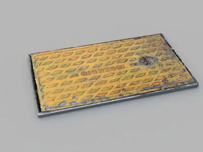  Sewer Grate 11 3D model