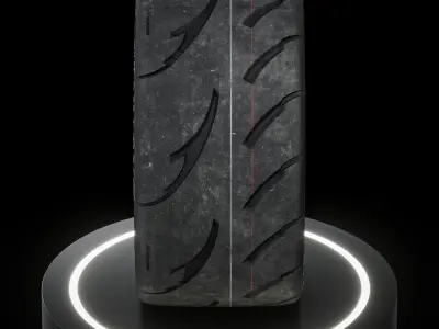 Nankang SemiSlick Sportnex AR1 315 30 R18 3D model