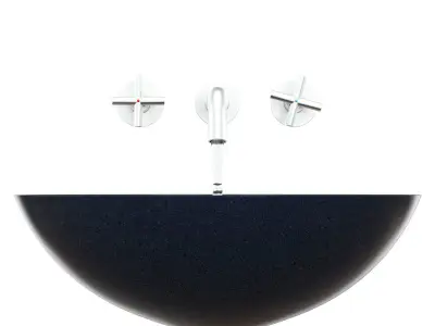 Sfera 001008011 black sink 3D model