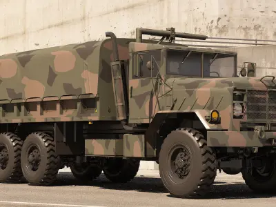 M 927 vehicle canuflag 3D model