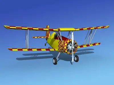 Grumman G-164 AgCat V15 Sport 3D model