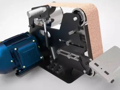 Belt Sander 3D model