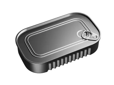 Sardine Can 02 3D model