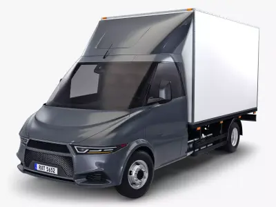 Generic Box Truck v 2 3D model